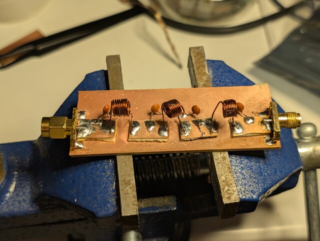 Work in progress low pass filter